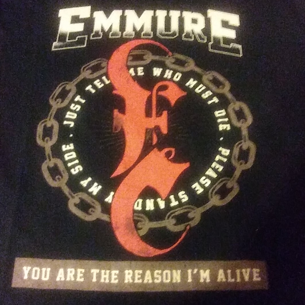 EMMURE "YOU ARE THE REASON IM ALIVE" TSHIRT XL